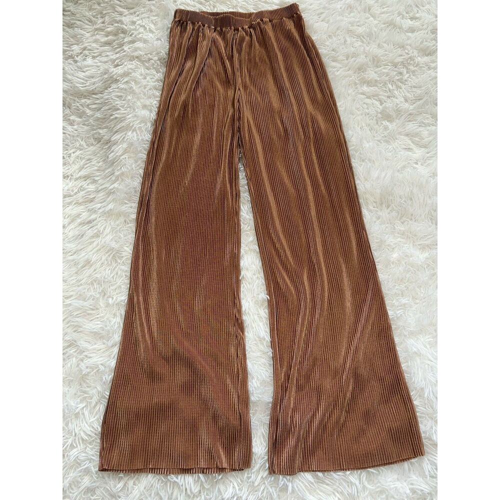 Nine. Eight New York Women’s Sz. S Brown Soft Waist Flowy Pants. Pretty, Great